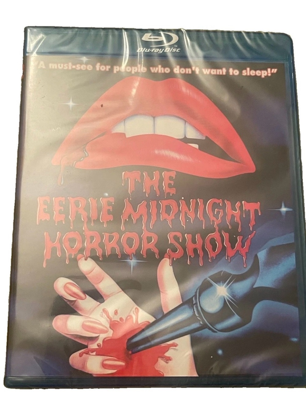 The Eerie Midnight Horror Show (1974) Blu-ray Code Red 70s Italian Horror NEW